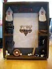 Atlanta Braves 3-d Picture Frame w/ Baseball Theme Accessories.