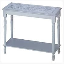 Intricately Carved-Top Table