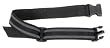 Omega Enhanced Leg Strap 2" Non-slip (Black) - Firearm Accessories - Holsters