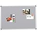 Textil-Pinntafel Basic, 450 x 600 mm, grau