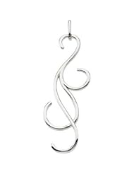 14K White Gold Pendant Metal Fashion Pendant