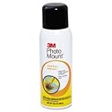 Adhesive, Spray, Photo Mount, permanent, 16 oz, Clear, 3M MMM6094