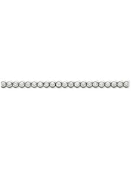 Genuine 14K White Gold White Fancy Diamond Bracelet Mtg 22 Grams Of Gold 100% Satisfaction Guaranteed.