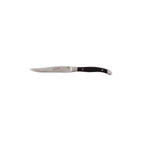  Virgule Steak Knife Black. Box quantity 12 LesliRau