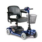 Mobility Scooter Invacare Lynx L-4 4 Wheel Blue Portable Compact