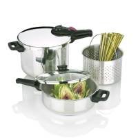 Fagor 2-by-1 Multi-Pressure Cooker Set by Pressure Cookers
