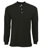 Men's Rugged Thermal Henley Shirt