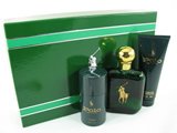 Polo 3pc Set Eau De Toilette Spray 4.0 Oz, After Shave Balm 3.4 Oz, Deodorant 2.6 Oz by Ralph Lauren for Men