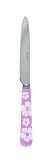 Sabre - Tiare - Couteau à Dessert - Rose - Inox - 18/10