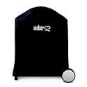 Weber 6552 Premium Grill Cover, Fits Weber Q, Q-200, and Q-220 with Cart