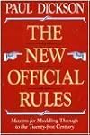 The New Official Rules