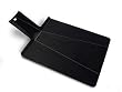JosephJoseph Chop 2 Pot Large Black Folding Chopping Board