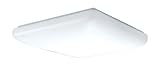 American Fluorescent CSS2072ET White Low Profile Soft Edged Square Energy Star Rated Functional Flushmount Ceiling Fixture from the Low Profile Soft Edged Square Collection