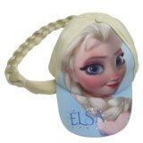 DisneyÂ® Frozen Frozen Girls  Elsa Braid Baseball Hat - Blue/White-Hats-Elsa Frozen, Anna Frozen-100% Cotton-Guaranteed!
