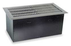 Dayton 2YU87 Floor Heater, 208/240 V
