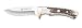 New High Quality PUMA Fox Stag Fixed Steel Blade Knives Rockwell Hardness with Leather Sheath