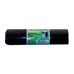 Neot�n Abfalls�cke/3216 1000x1250 schwarz 240l 50my LD-PE Inh.5 S�cke
