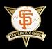 San Francisco Giants Team Tri Star Pin