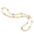 Necklace with White Pearl - 16'' long