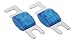Mobile Spec MS-63095 150 Amp Mini ANL Fuses - Midnight Chrome 3-Pack (1 Each)