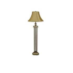 3-Pillar Floor Lamp - Antique Gold By DEI by Howard Miller