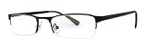 New Lightweight Rectangular Half Frame Metal Reading Glasses Metal Reading glasses