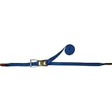 テザック:TESAC ラッシングベルト(ベルト荷締機)ラチェットバックル式アイタイプ R50E010-050A 型式:R50E010-050A