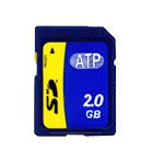 ATP SECURE DIGITAL CARD 2GB 60X HI-SPEED (Retail)