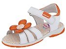 Pablosky Kids 086705 (Infant Toddler) | Girls Shoes White Orange Pablosky Kids 086705 (Infant Toddler) | Girls Shoes White Orange