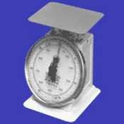 Johnson-Rose Scale, 6.6 Lbs. X 1/2 Oz. (3 Kg X 10G) Capacity