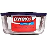 CORINGWARE-PYREX 6017397 BLU Pyrex 7 cup Rd Case of 4