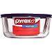 Kitchen & Housewares : CORINGWARE-PYREX 6017397 BLU Pyrex 7 cup Rd Case of 4