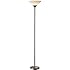 Normande Lighting 150W Incandescent Concord Torchiere Lamp, Brushed Steel