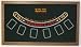 WALNUT 3-IN-1 CASINO Blackjack, craps & roulette w/clay chips, roulette wheel & 1 deck