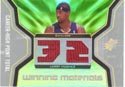 2007 SPx Authentic Larry Hughes Dual Game-Worn Jersey Card
