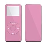 Solid State Pink - Apple iPod nano 1G (1st Generation) 1GB/ 2GB/ 4GB Protector Skin Decals - Faceplates