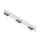 Buy American Specialties Mop Rack (3 Holders) 26 -Surface Mounted 0796-3 ASI by American Specialties