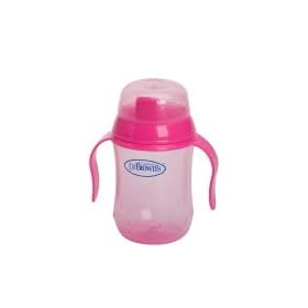 Dr Brown's Trainer Cup Hard Spout Pink 9oz/270ml