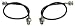 Sennheiser AM2 BNC Cables For Front Mounting 2 Antennas