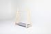 Montessori Teepee Style Clothing Rack with Storage