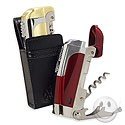 Colibri RED ICE Connoisseur Lighter & Corkscrew QTR660004