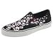 Vans Classic Slip-On | Skate Shoes (Warped Tour Skull Trail) Black/Neon Pink