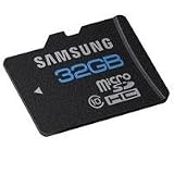 Samsung 32 GB microSDHC Flash Memory Card, Brushed Metal -  MB-MSBGA/US