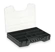Storelogic 2HFR6 Adjustable Box, 9 Compartments, Black