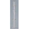 Womens Ladies Free Standing White Metal Purse Handbags Belts Scarves Accessories Tree Stand Rack