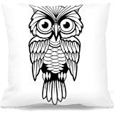 Decorative Cute Owl Animal clipart-image Sofa Coton Throw Pillow Cushion Cover 1818 Inch covers cushion for indoor, outdoor