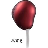 日立マクセル｜maxell カナルタイプ ヘッドホン キュートなふっくらフォルムの「まめ」シリーズ あずき HP-CN12-RE