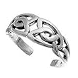Sterling Silver Antique Style Toe Ring - 2mm Band Width