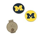 Michigan Wolverines Hat Clip and 2 Balls