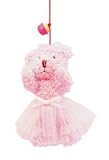 SPOT BALLERINA BEAR W/TEA CORD